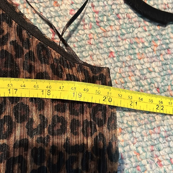 NWT Ladies size Large Joie Leopard Print halter style dress - Picture 7 of 8